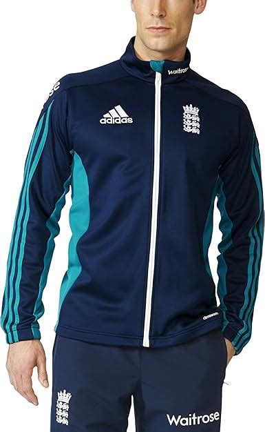 adidas 2016 england cricket replica full zip fleece|adidas Men's Ecb England Cricket Replica Fleece Track Jacket.